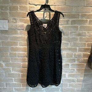 Lace shift dress from Anthropologie